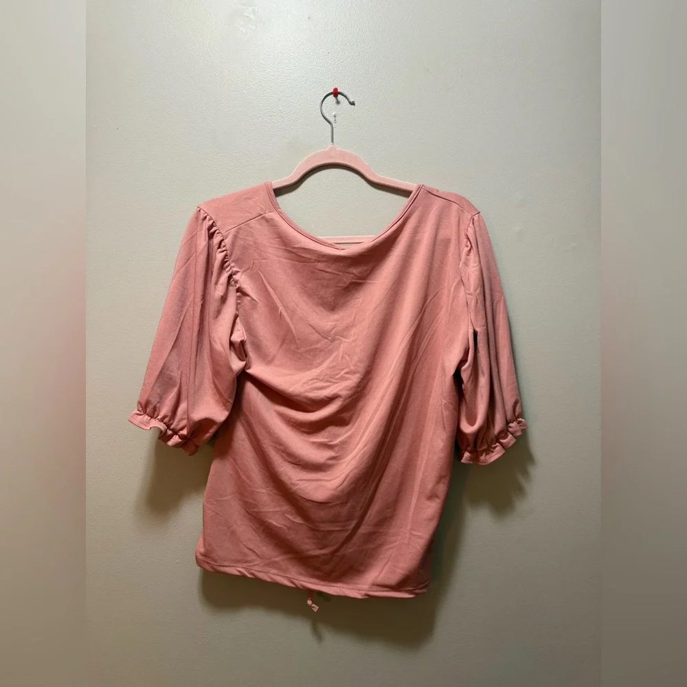 Pink Ruched Top - Picture 4 of 4